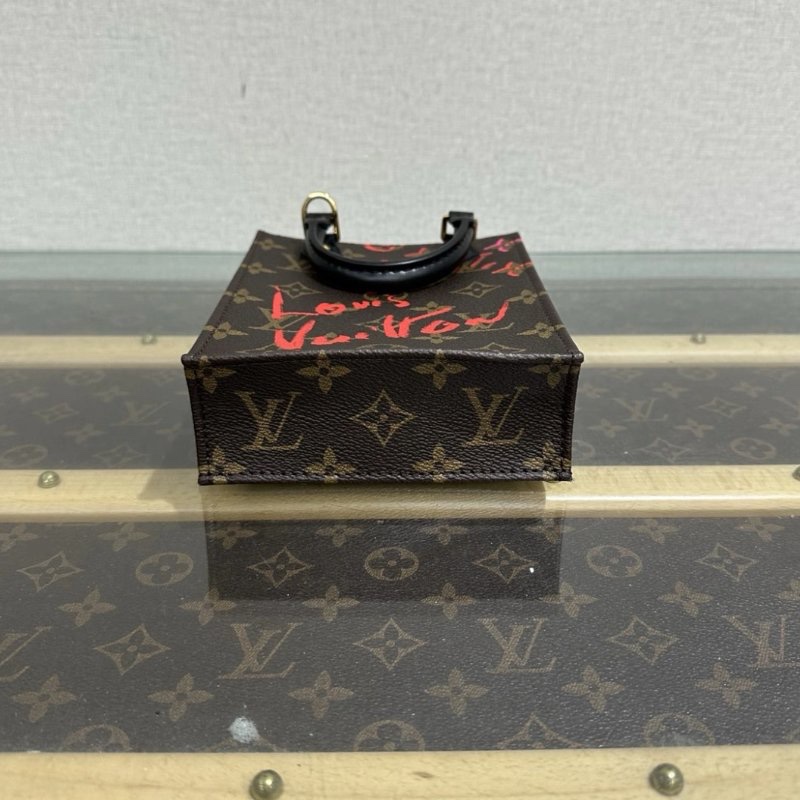 LV 七夕情人節限量款琴谱mini 手提包 芯片款13.5*5*16.5 98新配件塵袋-3