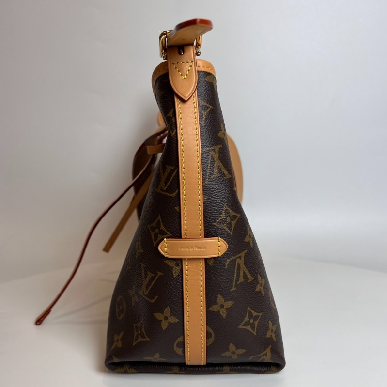 LV M46203/晶片款 老花CARRYALL PM 單背包-3