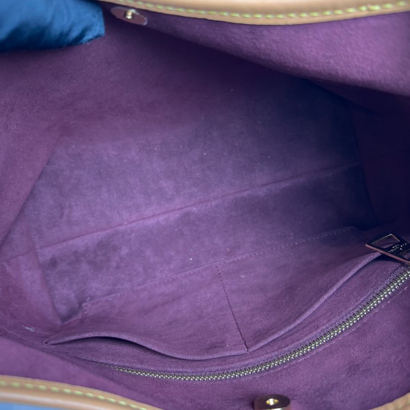 LV M46203/晶片款 老花CARRYALL PM 單背包-5