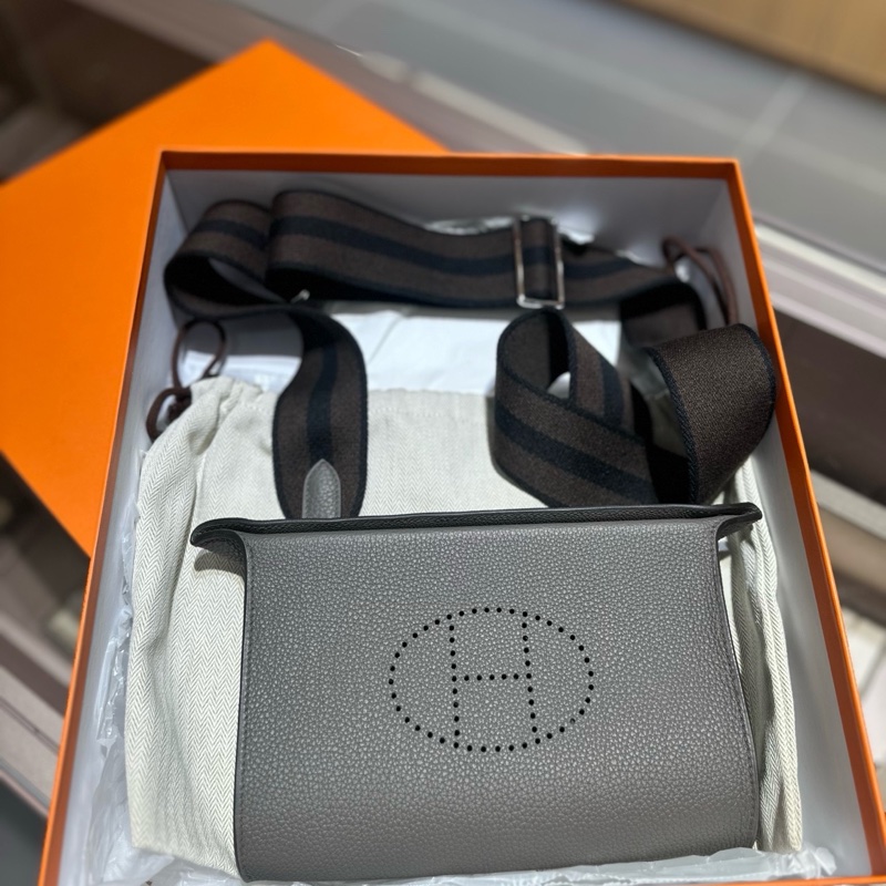 hermes爱马仕餐盘包 videpoches 斜挎包-0