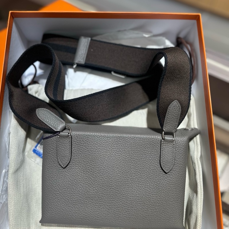 hermes爱马仕餐盘包 videpoches 斜挎包-1