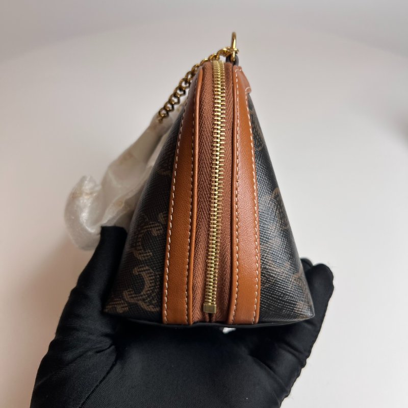 全新品 CELINE 老花貝殼包-3