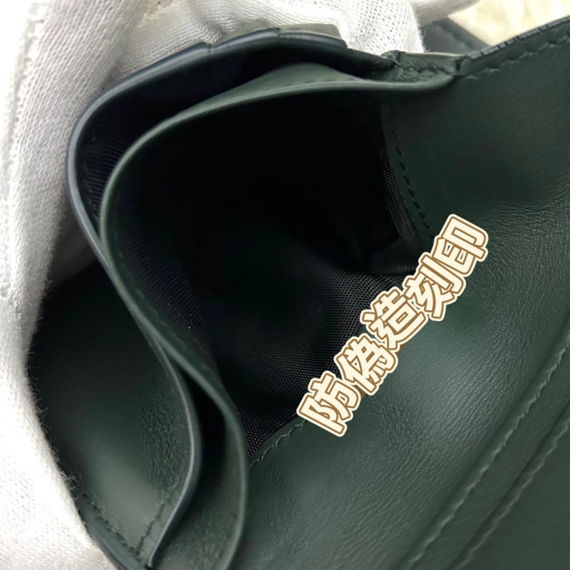 🌷YSL 稀有墨綠色錢包短夾 ｜經典花紋✦fufu style 精品✦ 氣質款｜-19