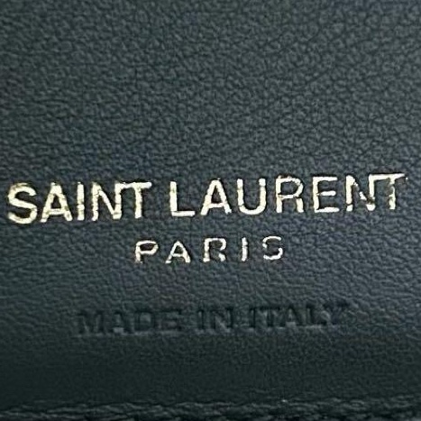 🌷YSL 稀有墨綠色錢包短夾 ｜經典花紋✦fufu style 精品✦ 氣質款｜-24