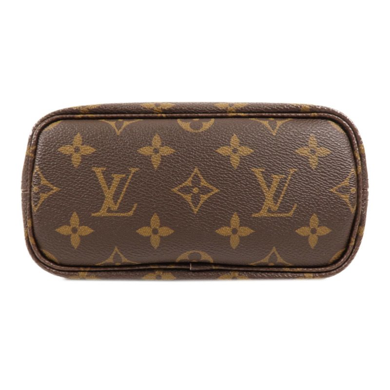 LOUIS VUITTON Monogram Neverfull BB金扣手挽肩背兩用袋-3