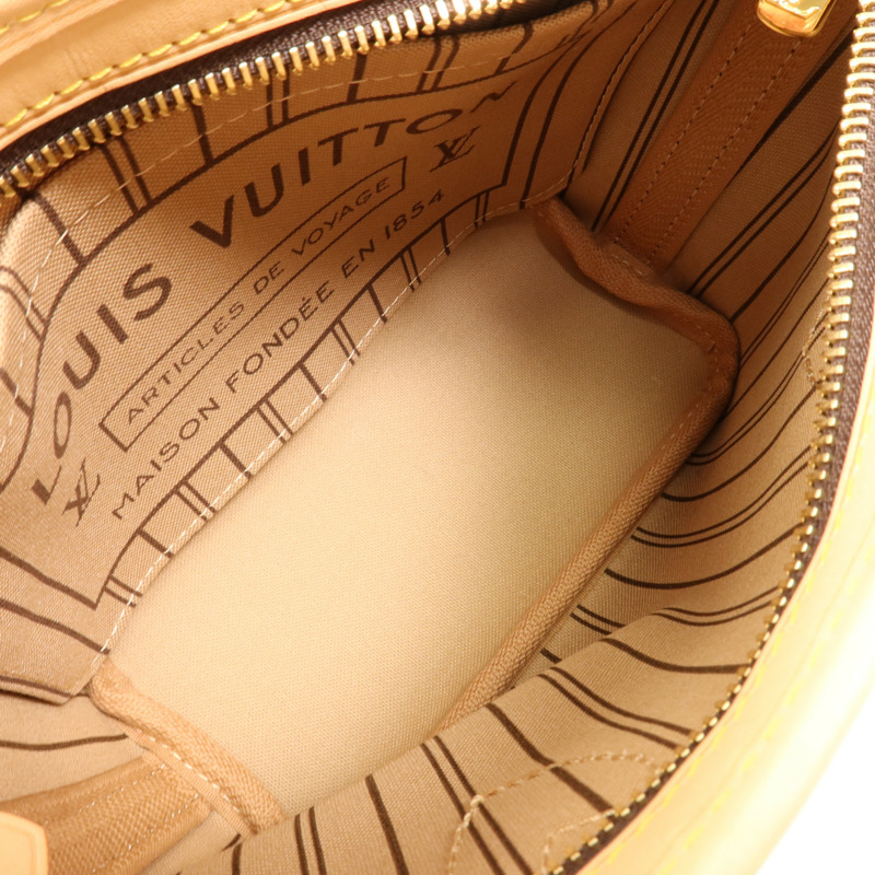 LOUIS VUITTON Monogram Neverfull BB金扣手挽肩背兩用袋-4