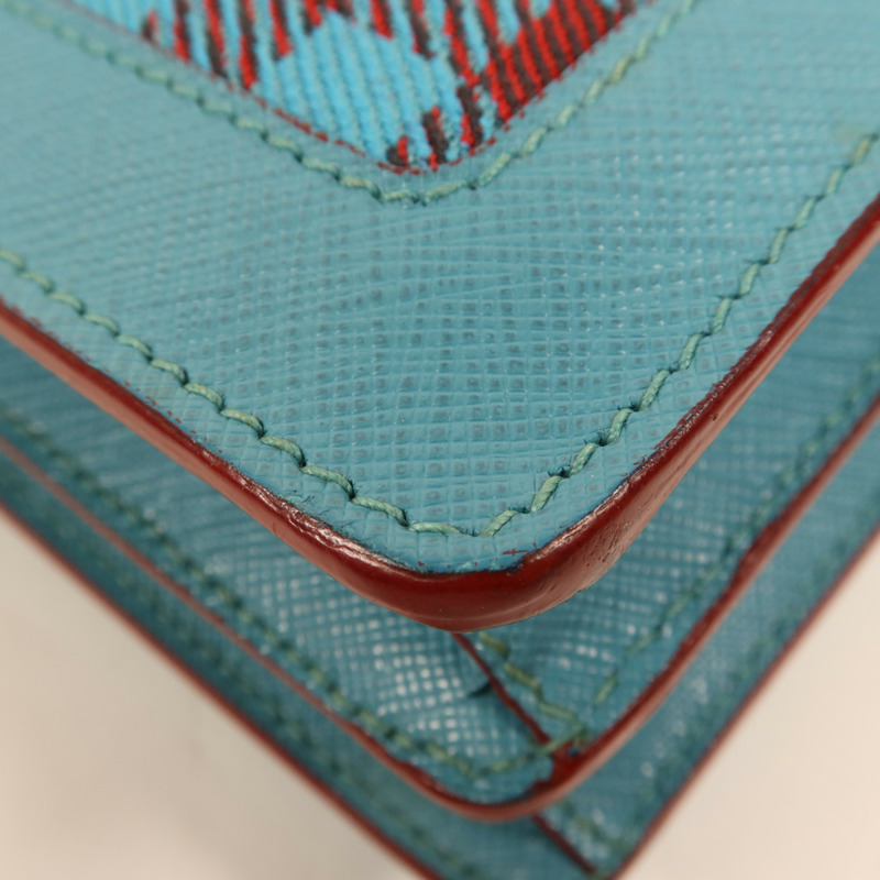 PRADA 帆布Shoulder Bag金扣肩背袋-13