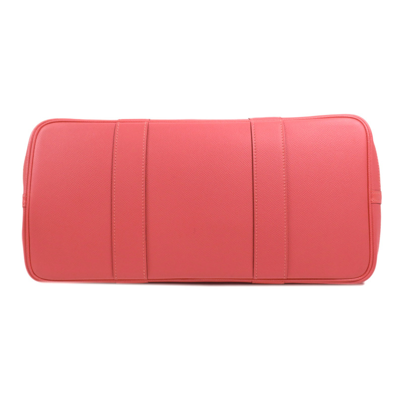 HERMES Epsom皮革Garden Party PM銀扣手挽袋Rose Azalee-3