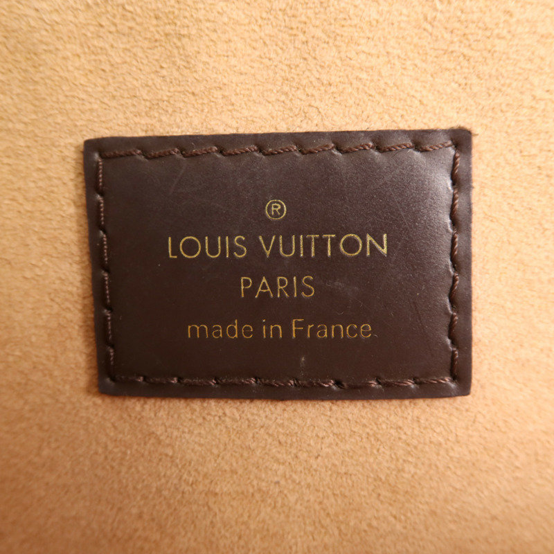 LOUIS VUITTON Damier Kensington Bowling金扣手挽袋-5