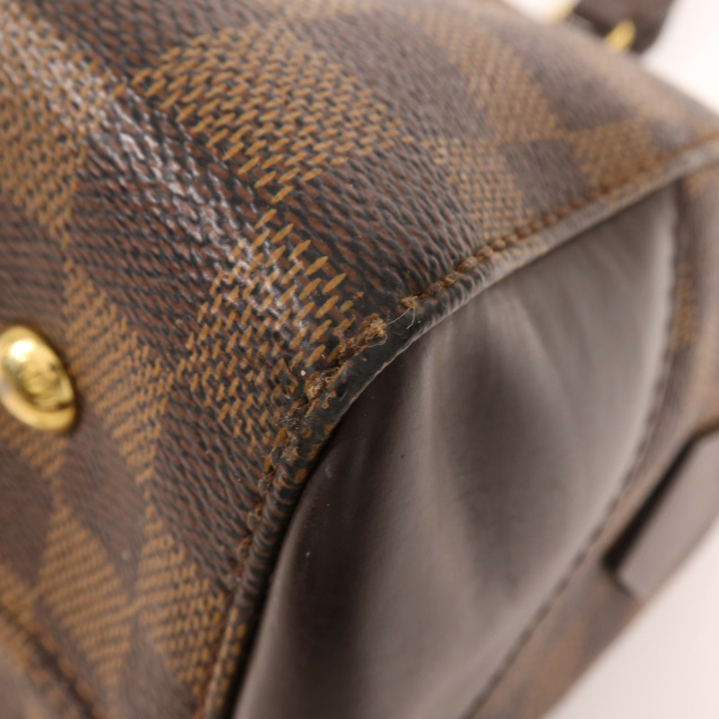 LOUIS VUITTON Damier Kensington Bowling金扣手挽袋-8