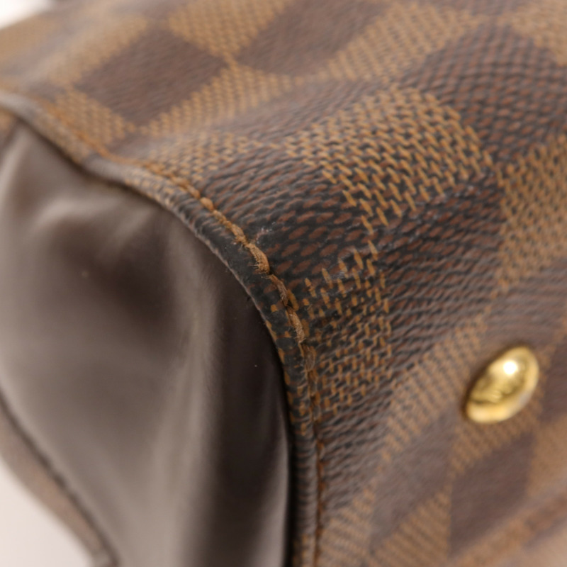 LOUIS VUITTON Damier Kensington Bowling金扣手挽袋-9