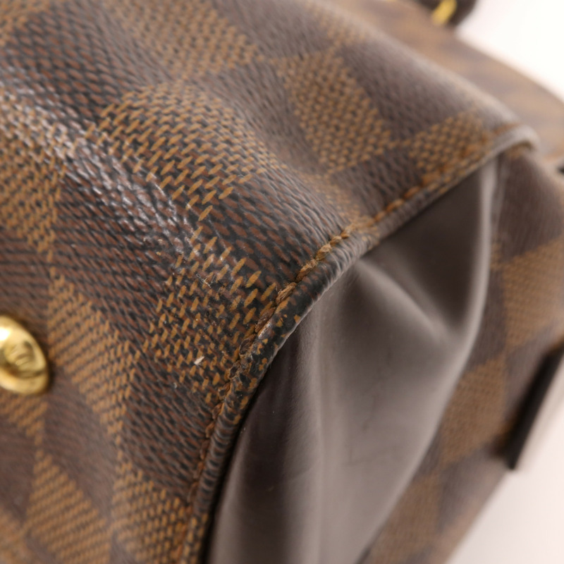 LOUIS VUITTON Damier Kensington Bowling金扣手挽袋-10
