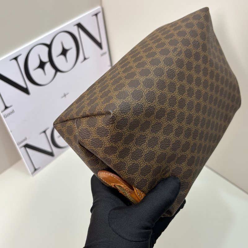 📍CELINE  雲朵化妝包改造(小號無LOGO)-9