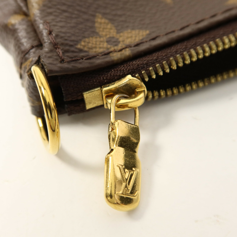 LOUIS VUITTON Monogram Multi Pochette Accessoires金扣肩背袋-10