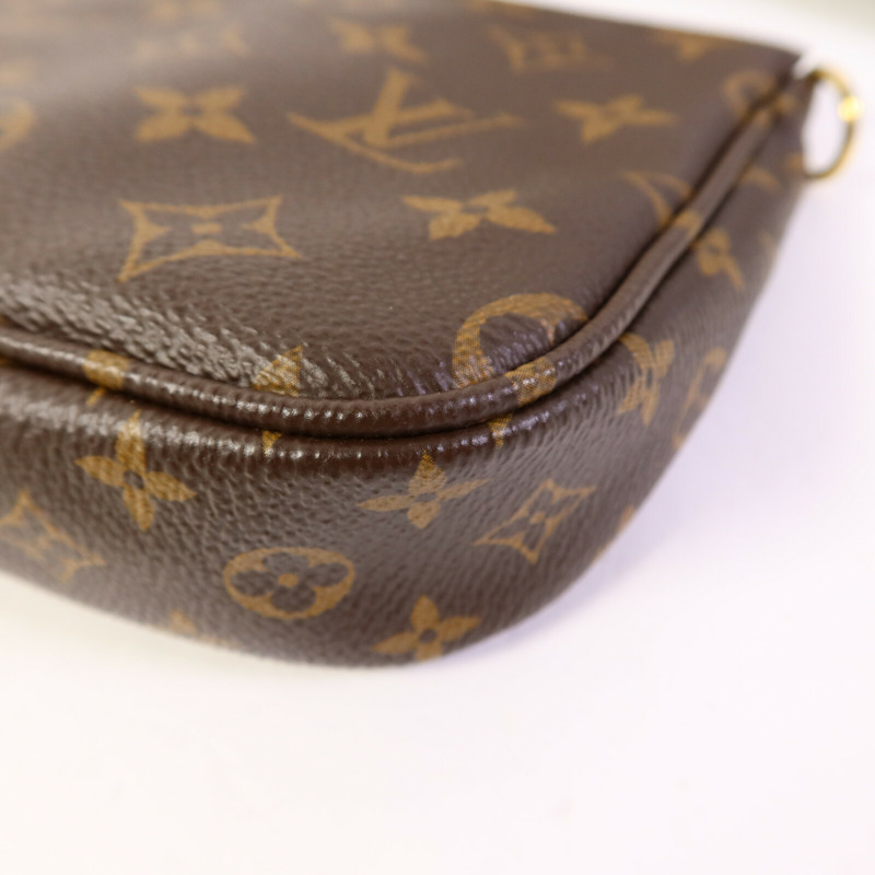 LOUIS VUITTON Monogram Multi Pochette Accessoires金扣肩背袋-20