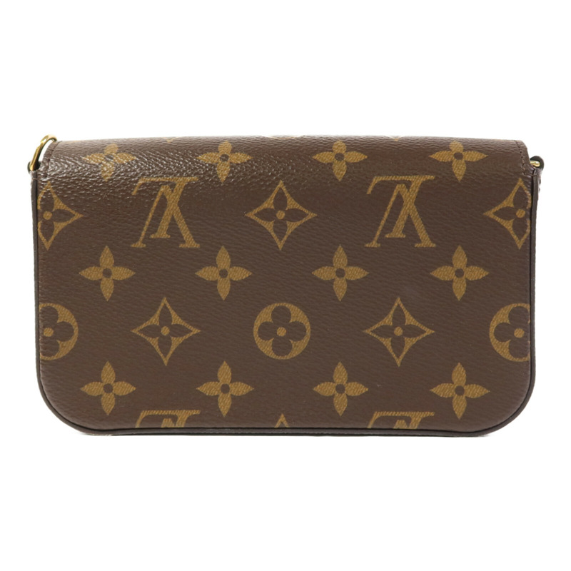 LOUIS VUITTON Monogram Felicie Strap & Go金扣肩背袋-3