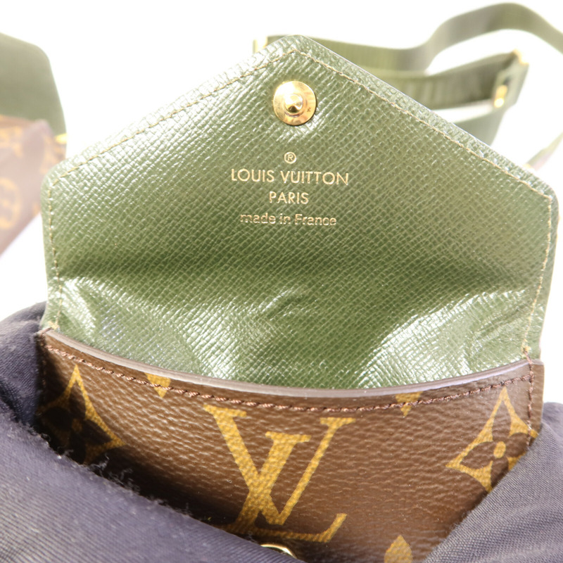 LOUIS VUITTON Monogram Felicie Strap & Go金扣肩背袋-15