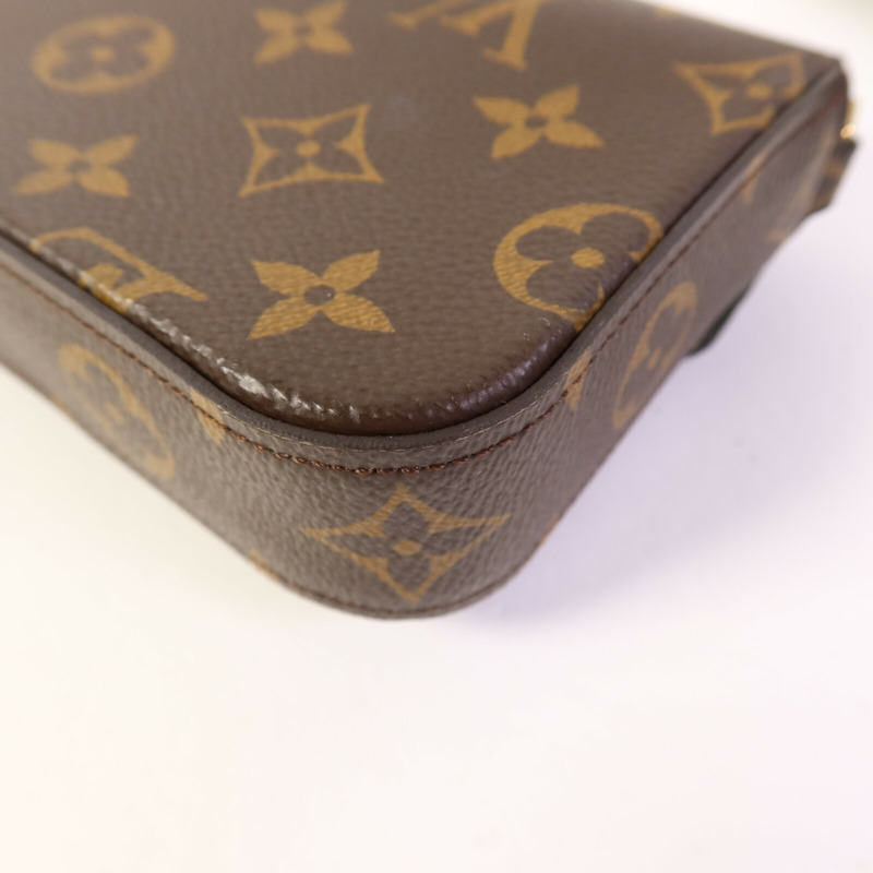 LOUIS VUITTON Monogram Felicie Strap & Go金扣肩背袋-18