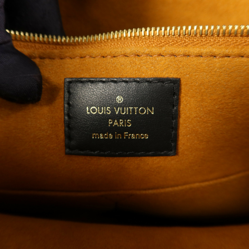 LOUIS VUITTON Monogram Empreinte On The Go MM金扣手挽肩背兩用袋-7