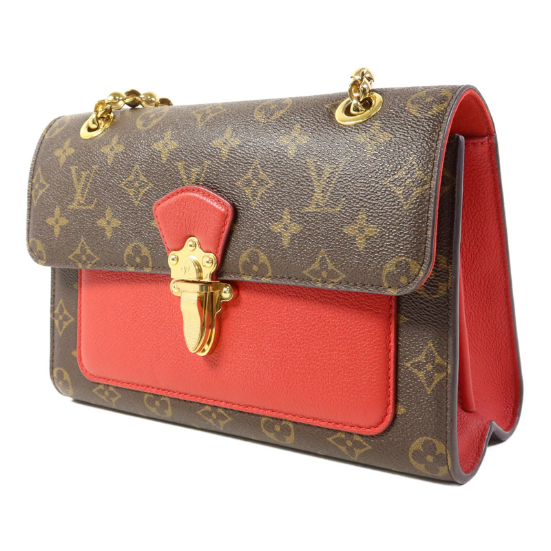 LOUIS VUITTON Monogram Victoire金扣鏈帶肩背袋-2
