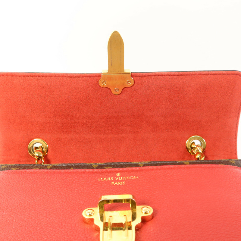 LOUIS VUITTON Monogram Victoire金扣鏈帶肩背袋-7