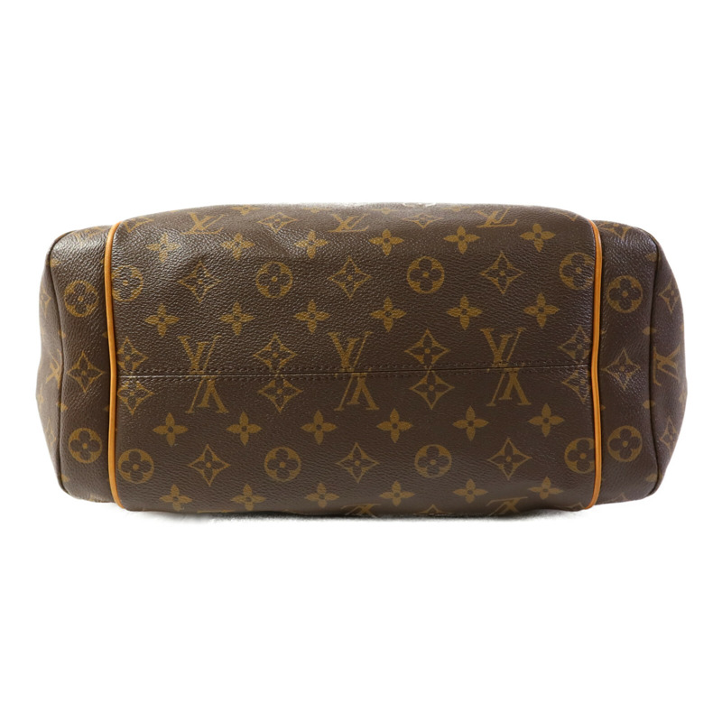 LOUIS VUITTON Monogram Totally MM金扣肩背袋棕色-3