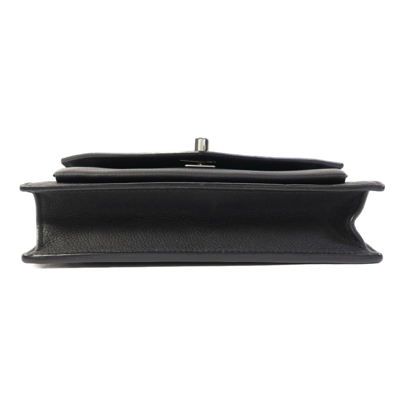 LOUIS VUITTON 牛皮皮革Mylockme銀扣鏈帶肩背袋-3