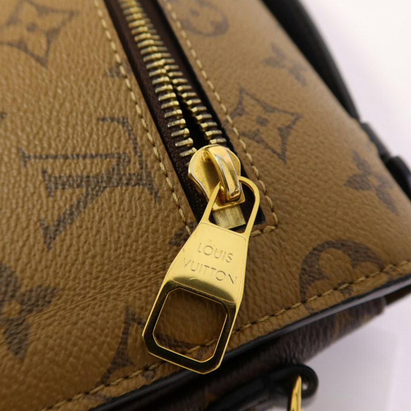 LOUIS VUITTON Monogram Reverse Pochette Metis金扣手挽肩背兩用袋-9