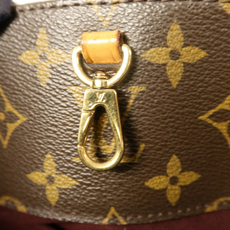 LOUIS VUITTON Monogram Montaigne MM金扣手挽肩背兩用袋-8
