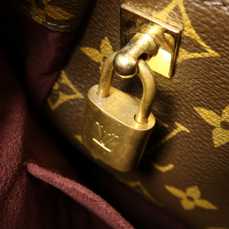 LOUIS VUITTON Monogram Montaigne MM金扣手挽肩背兩用袋-9