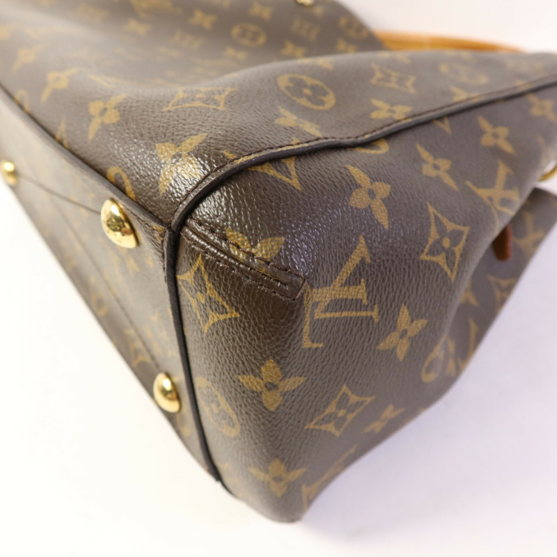 LOUIS VUITTON Monogram Montaigne MM金扣手挽肩背兩用袋-15