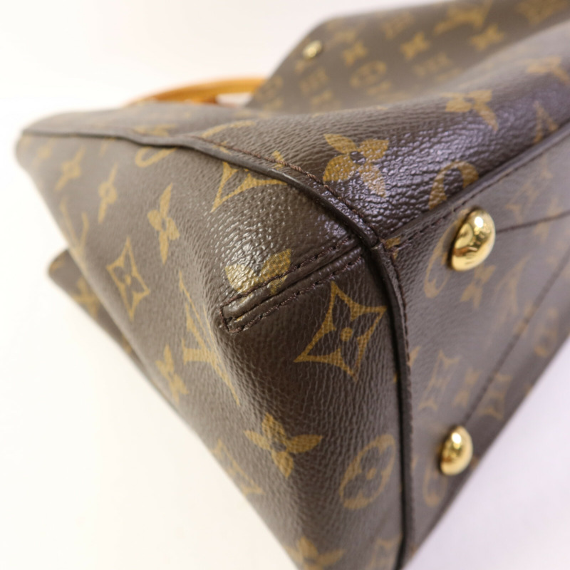 LOUIS VUITTON Monogram Montaigne MM金扣手挽肩背兩用袋-16