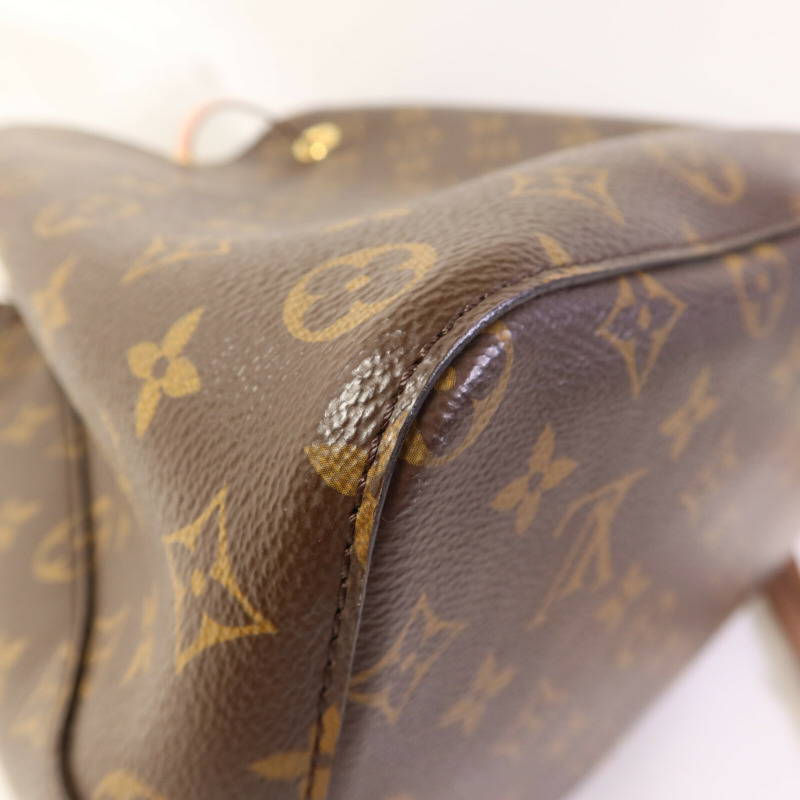 LOUIS VUITTON Monogram Neo Noe金扣手挽肩背兩用袋-14