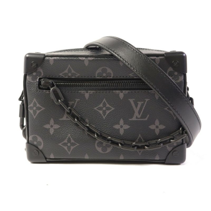 LOUIS VUITTON Monogram Eclipse Mini Soft Trunk肩背袋-0