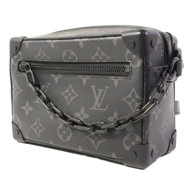 LOUIS VUITTON Monogram Eclipse Mini Soft Trunk肩背袋-2