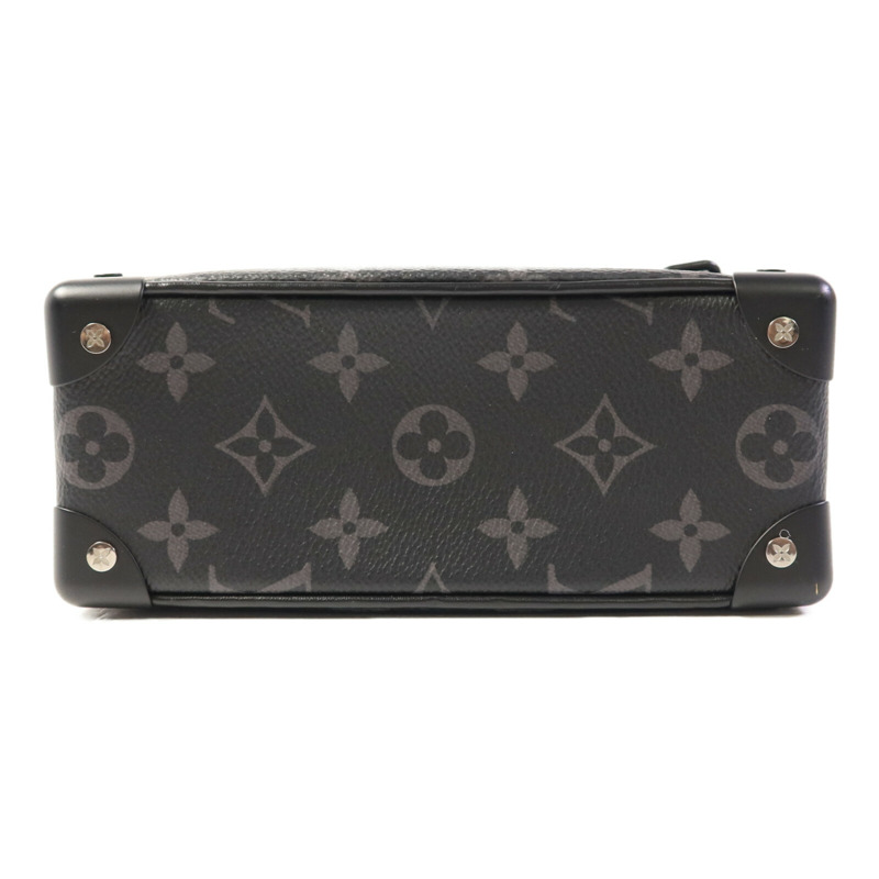 LOUIS VUITTON Monogram Eclipse Mini Soft Trunk肩背袋-3