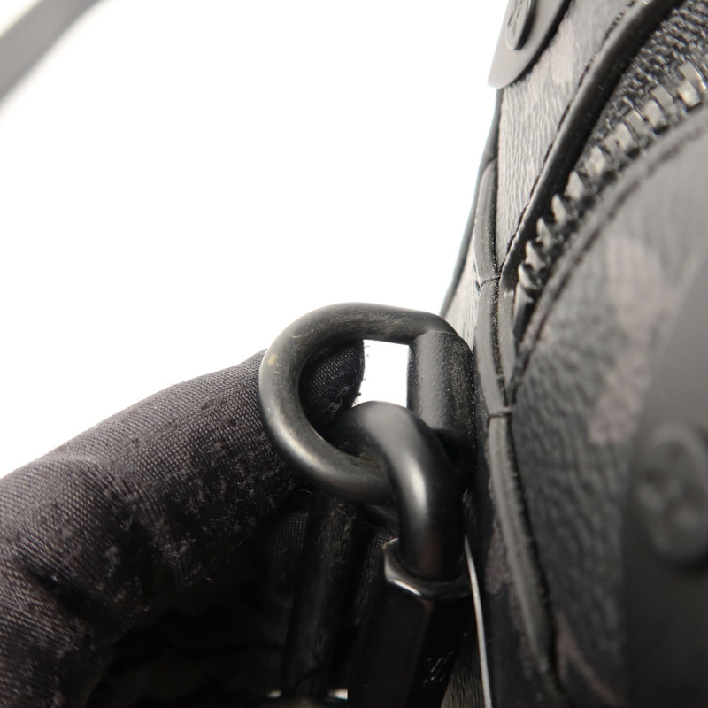 LOUIS VUITTON Monogram Eclipse Mini Soft Trunk肩背袋-9