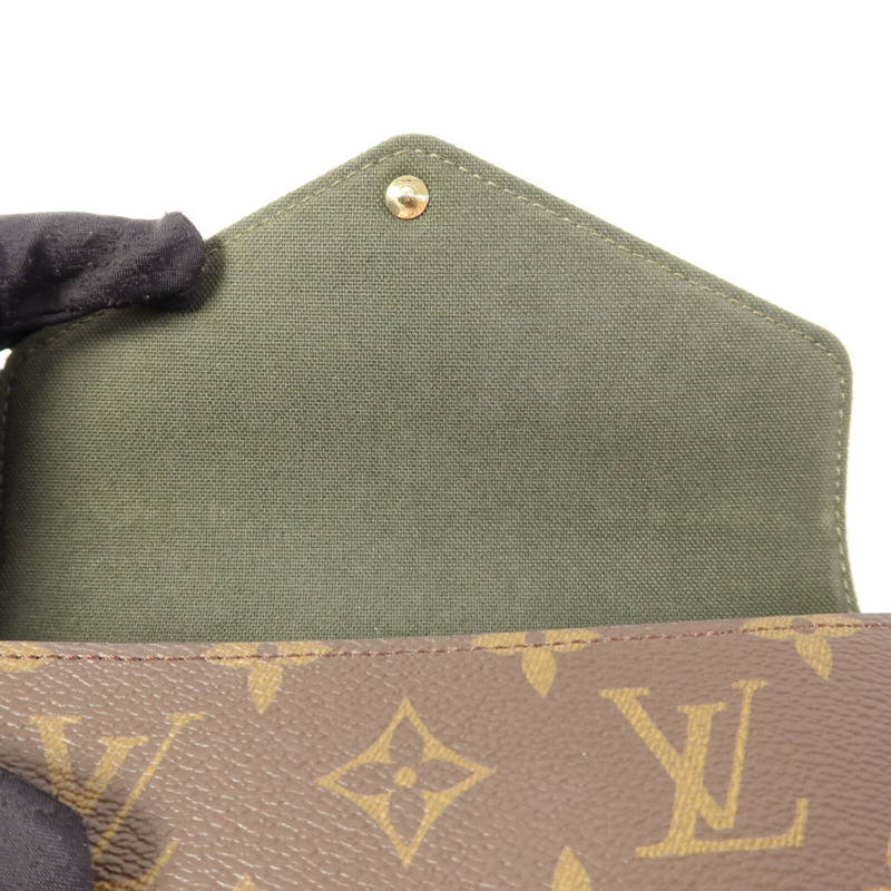 LOUIS VUITTON Monogram Felicie Strap & Go金扣肩背袋-7