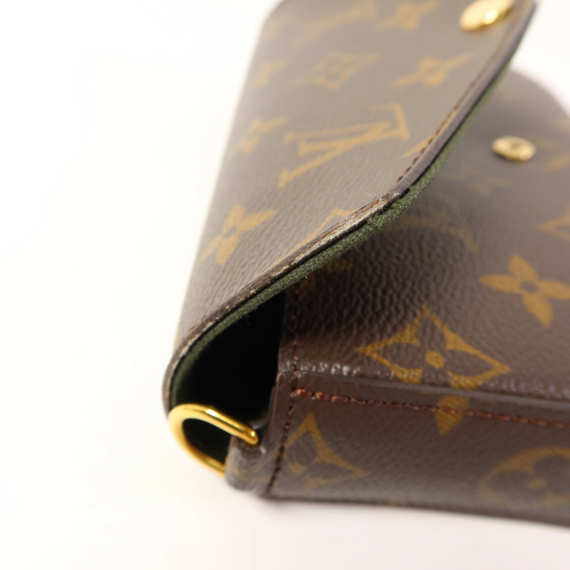 LOUIS VUITTON Monogram Felicie Strap & Go金扣肩背袋-19