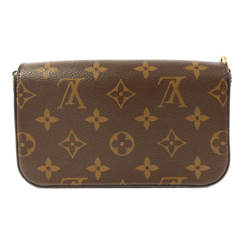 LOUIS VUITTON Monogram Felicie Strap & Go金扣肩背袋-3