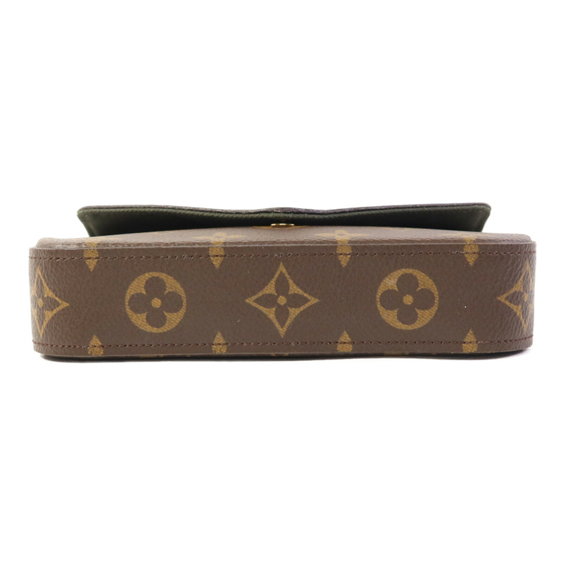 LOUIS VUITTON Monogram Felicie Strap & Go金扣肩背袋-4