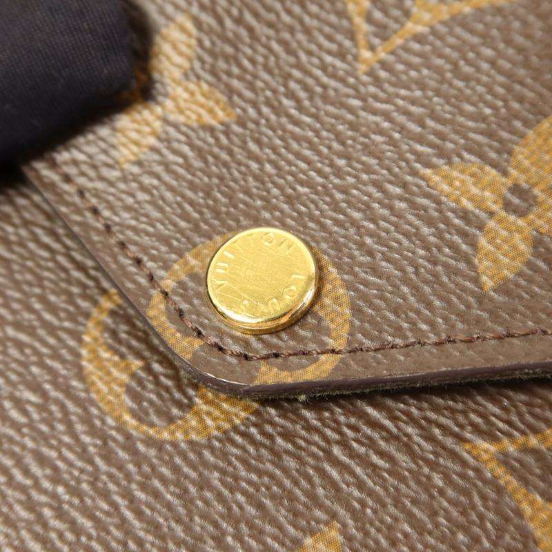 LOUIS VUITTON Monogram Felicie Strap & Go金扣肩背袋-10