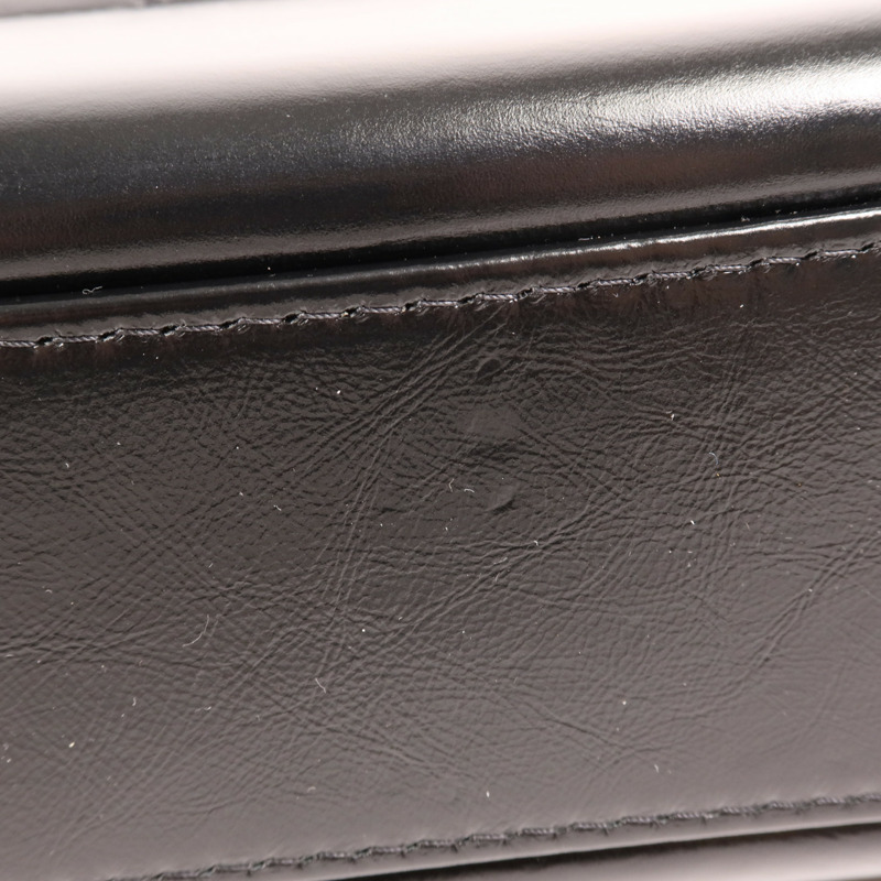 CHANEL 牛皮皮革Gabrielle Large鏈帶肩背袋-16