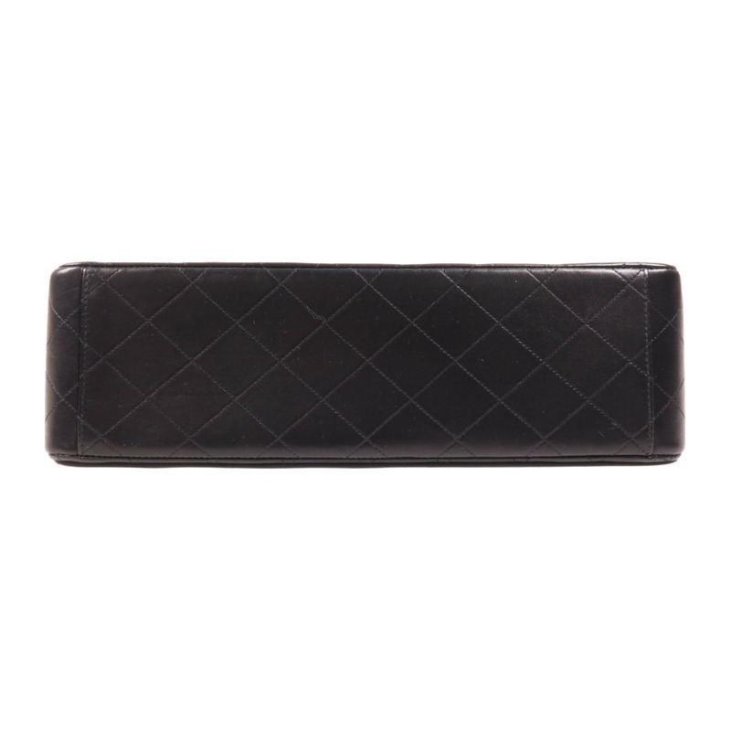 CHANEL 牛皮皮革Vintage Classic Flap Bag金扣鏈帶肩背袋-3