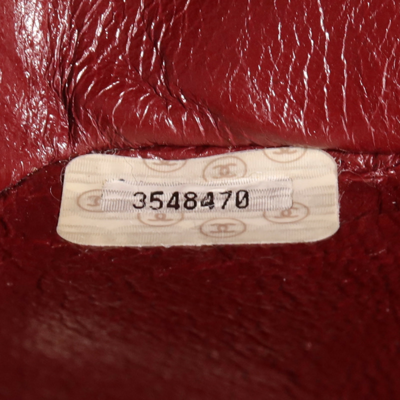 CHANEL 牛皮皮革Vintage Classic Flap Bag金扣鏈帶肩背袋-6