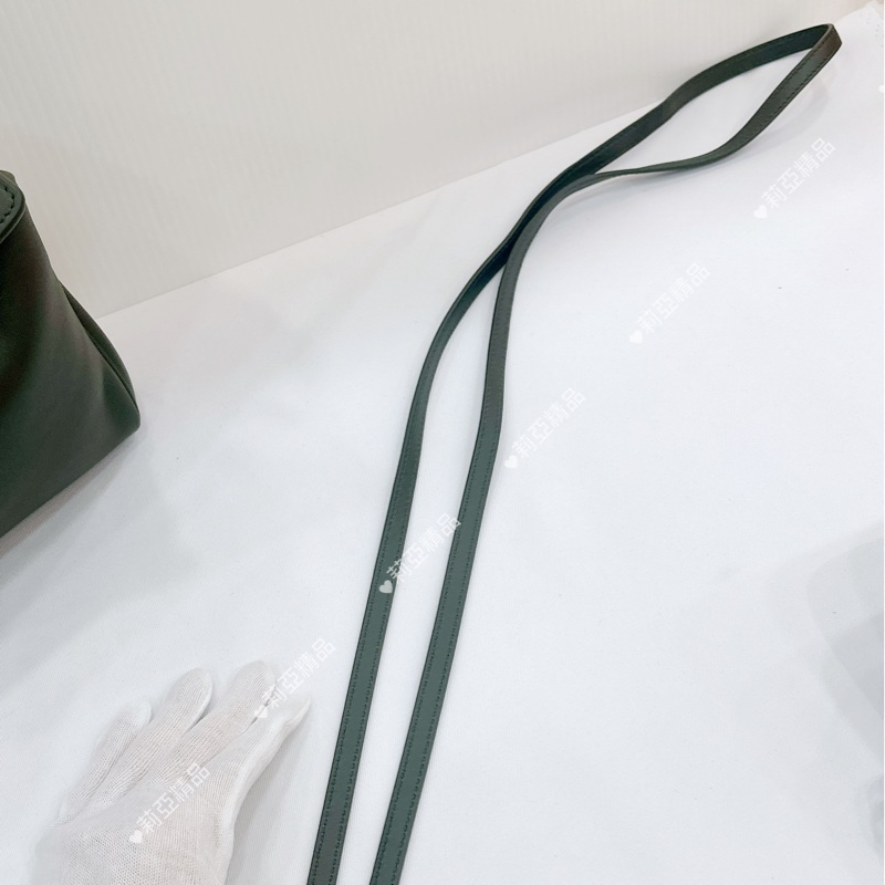 莉亞精品♡ BALENCIAGA Rodeo 灰綠色 二手美包-14