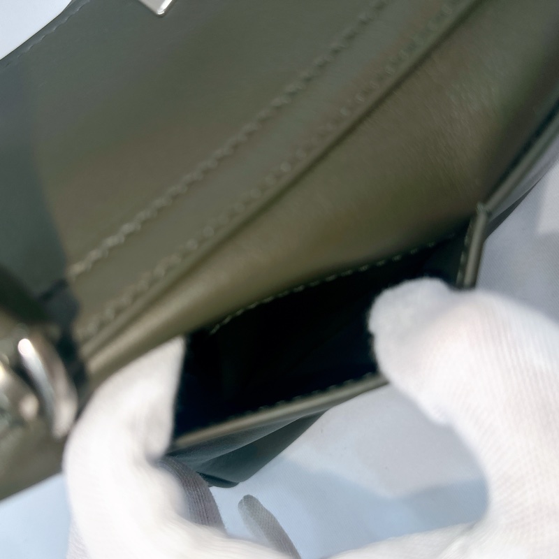 莉亞精品♡ BALENCIAGA Rodeo 灰綠色 二手美包-20