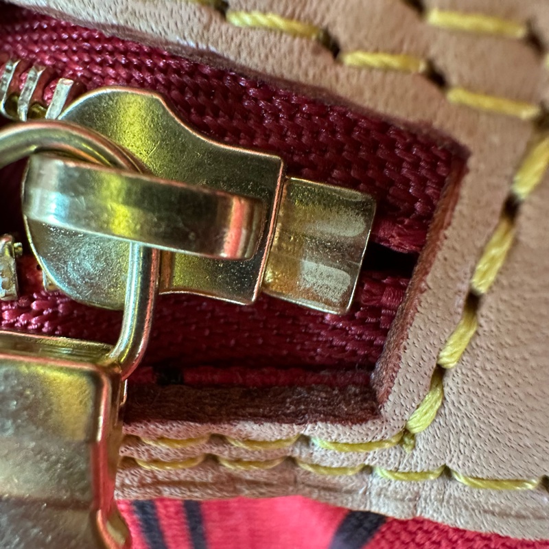 LV 經典老花NeverFull MM Size 手提單肩包-14