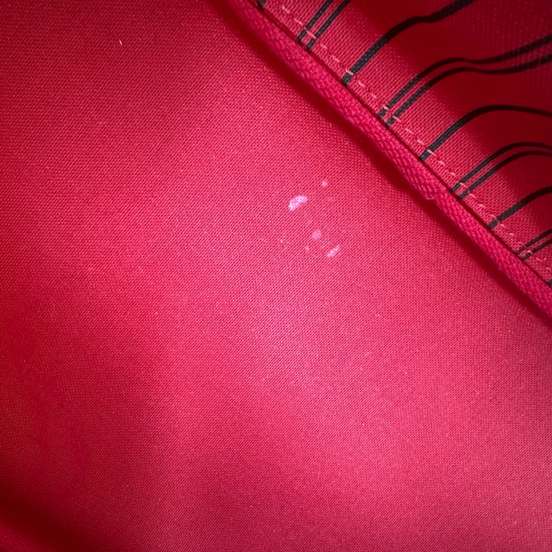 LV 經典老花NeverFull MM Size 手提單肩包-19