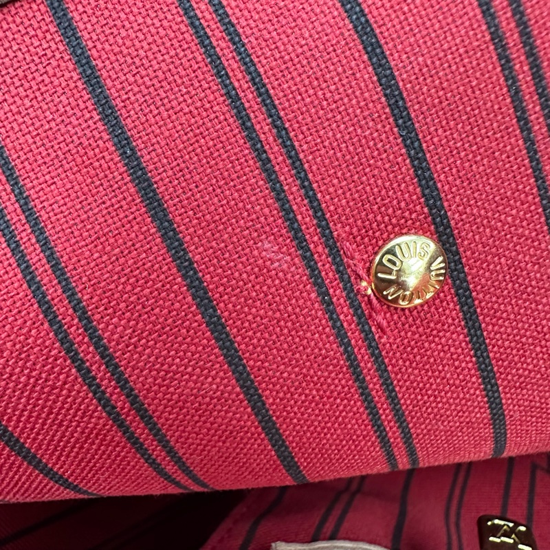 LV 經典老花NeverFull MM Size 手提單肩包-20